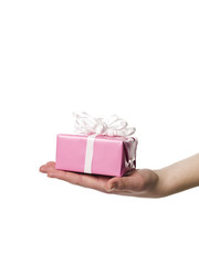 Hand with a present
