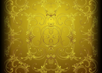 ゴールドバックプレート