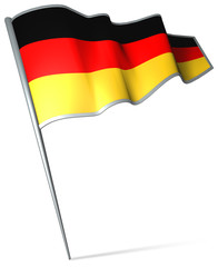 Flag pin - Germany