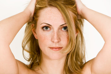 Fototapeta premium Junge Frau