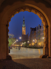 Fototapeta premium Green Gate - Gdansk, Poland.