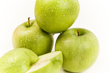 green apples