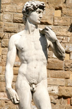 Florenz, David von Michelangelo, Piazza d.Signoria,Toskana