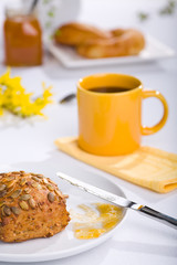 yellow breakfast