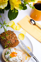 yellow breakfast