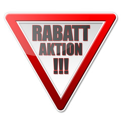 Rabattaktion! Button