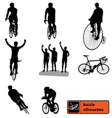 bike silhouettes collection