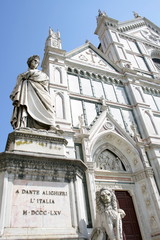 Florenz, Dante Alighieri, San Miniato al Monte, Toskana, Italy