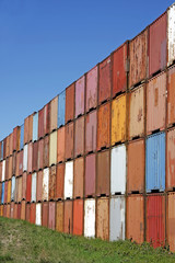 Viele Container
