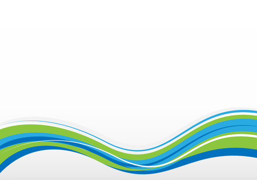 blue/green background illustration
