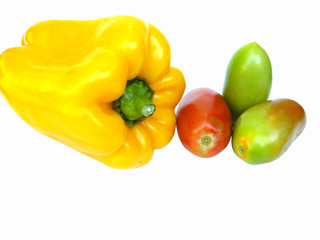 Tomaten mit Paprika
