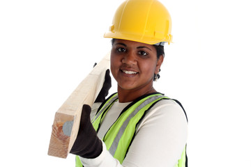 Woman Construction Worker