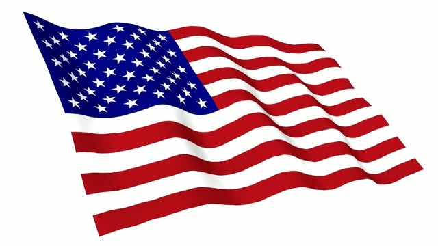 USA animated Flag