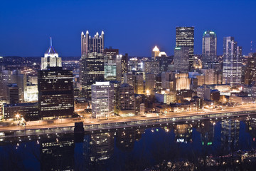 Fototapeta na wymiar Skyline Pittsburgh