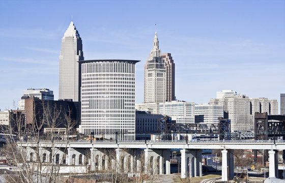 Skyline of Cleveland