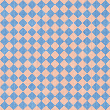 Quadrettatura Baby rosa e azzurro