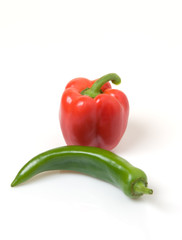 Red Pepper, Green Pepper