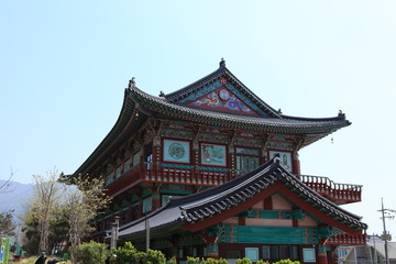 Fototapeta premium Tempel in Jinhae