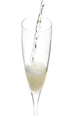 Champagne glass celebration