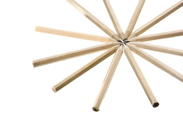 isolated pencil