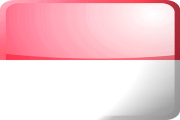 Flag of Monaco button
