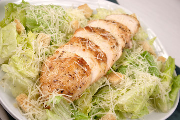 Chiken breast and salad