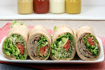 organic sandwich wraps