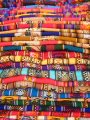 Fototapeta premium Colored Ponchos
