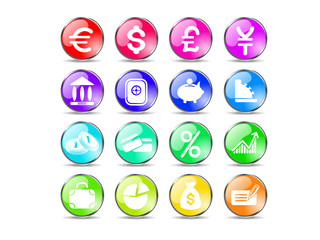 Money vector iconset