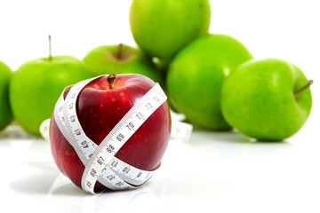apples measured  the meter, sports apples