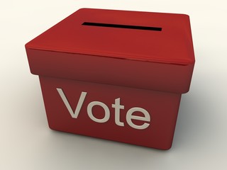 Wahlurnen Vote