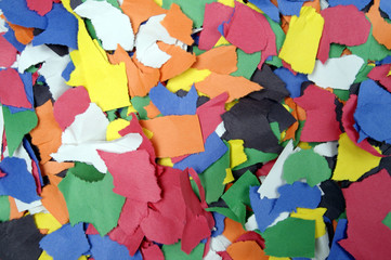 Torn Construction Paper Background