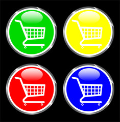 Shoppingcart web button