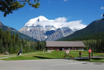 Gordijnen Mont Robson ,Canada © Véviga