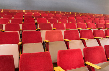 Seats of auditorium
