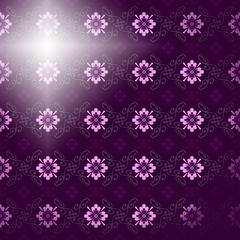 Vintage floral background