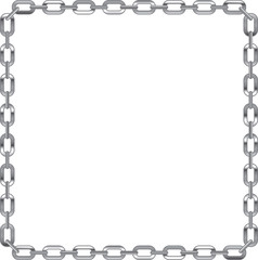 Chain link frame