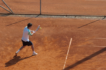 tennis stroke