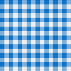 blue table cloth