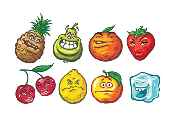 funny fruits