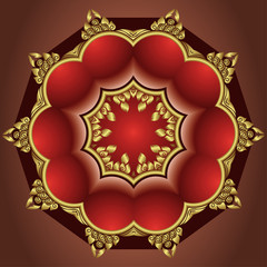 Decorative ornament.