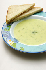 blumenkohl broccoli creme suppe