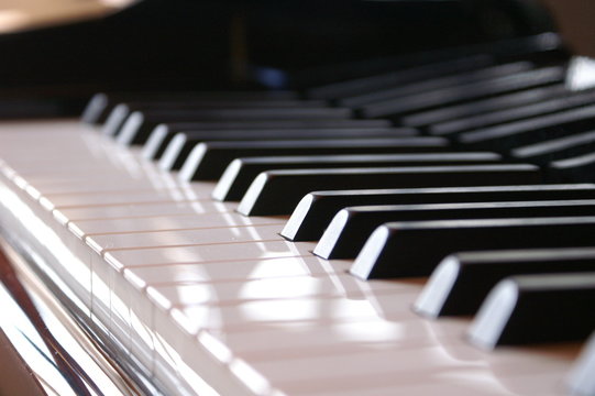 Klaviertasten, Tastatur, Flügel