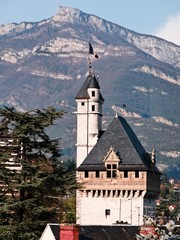 Fototapeta na wymiar Zamek Książąt de Savoie w Chambéry