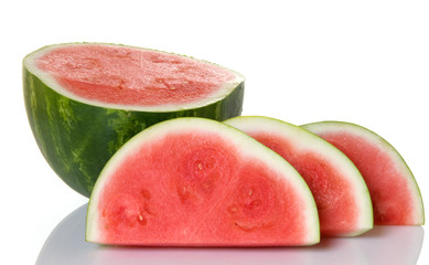 Sliced Watermelon