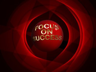 focus on success - obrazy, fototapety, plakaty