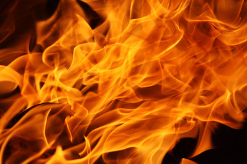 Fire flames background