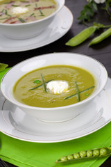 Pea soup