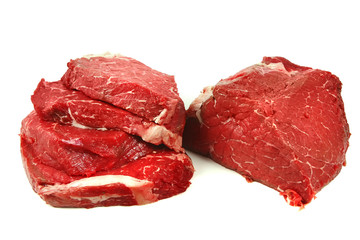 uncooked meat