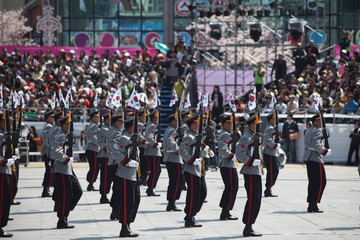 Obraz premium Militärparade
